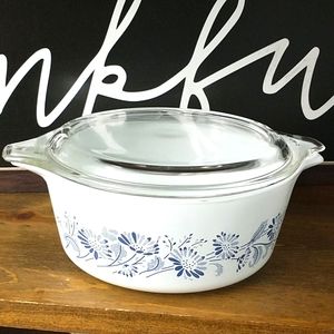 Vintage 💙 Colonial Mist Pyrex 750ml Cookware Dish